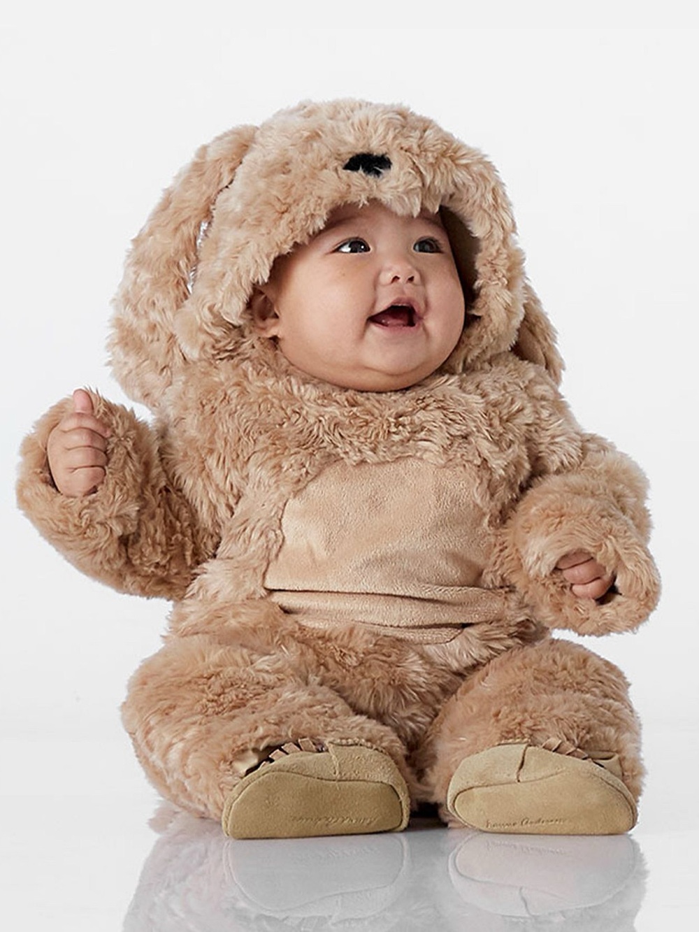 Pottery Barn Kids Baby Labradoodle Dog Halloween Costume Size 0-6 Months